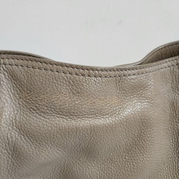 Tory Burch Britten Nude/ grey bag - Picture 9 of 16